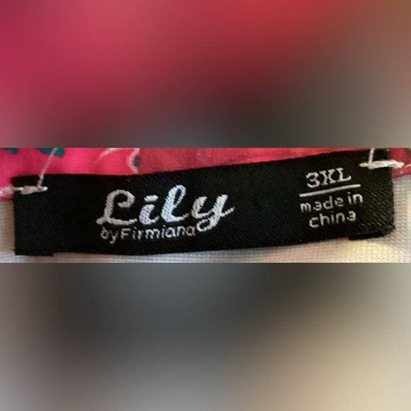 Lily by firmiano Colourful Patchwork, long sleeve shirt 3 x XL - Picture 10 of 14